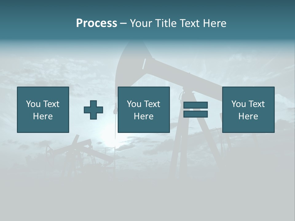 Environment Silhouette Energy PowerPoint Template