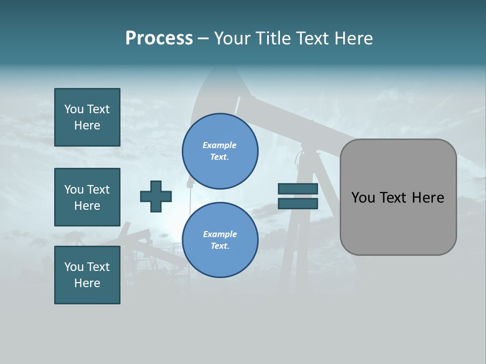 Environment Silhouette Energy PowerPoint Template