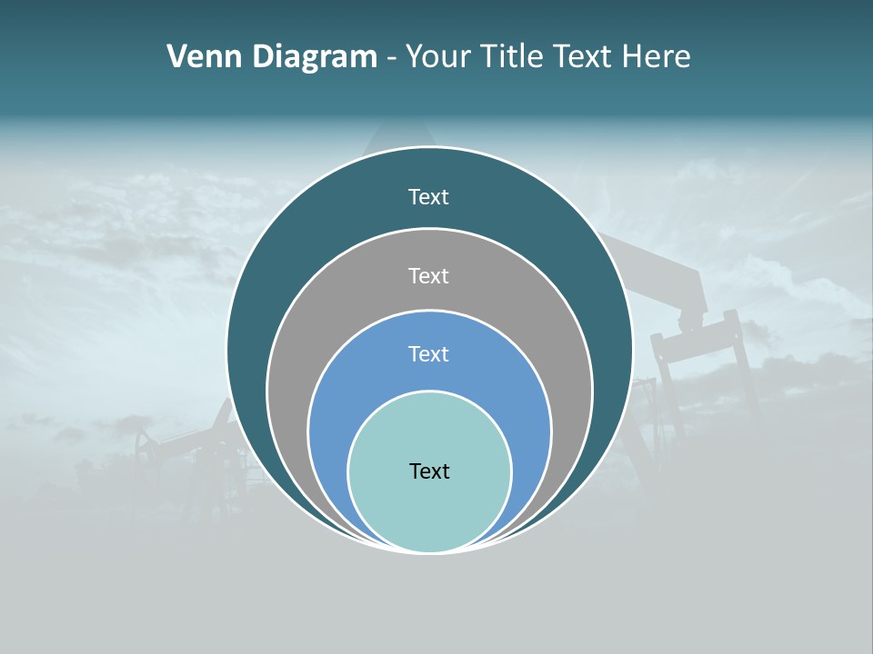 Environment Silhouette Energy PowerPoint Template