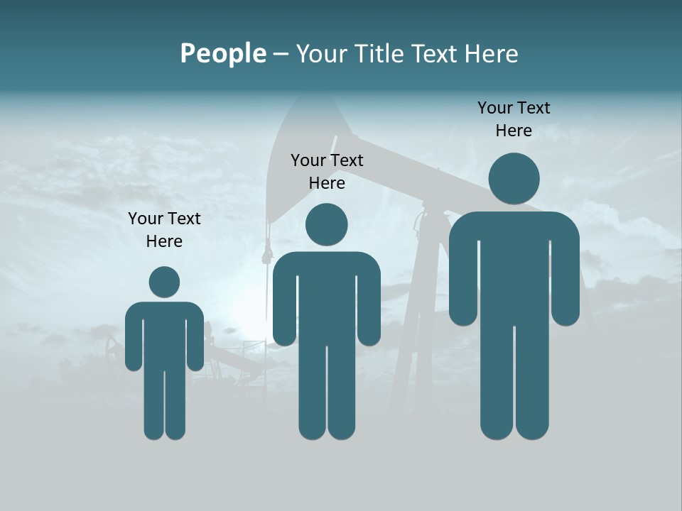 Environment Silhouette Energy PowerPoint Template