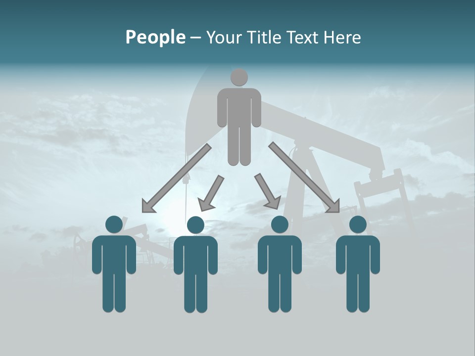 Environment Silhouette Energy PowerPoint Template