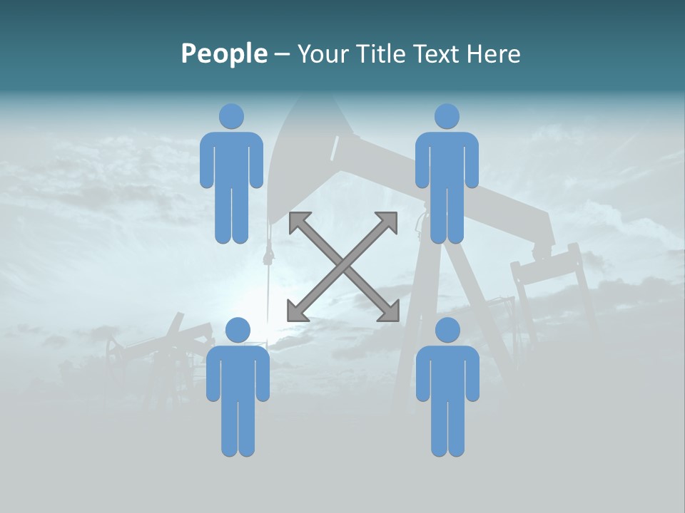 Environment Silhouette Energy PowerPoint Template