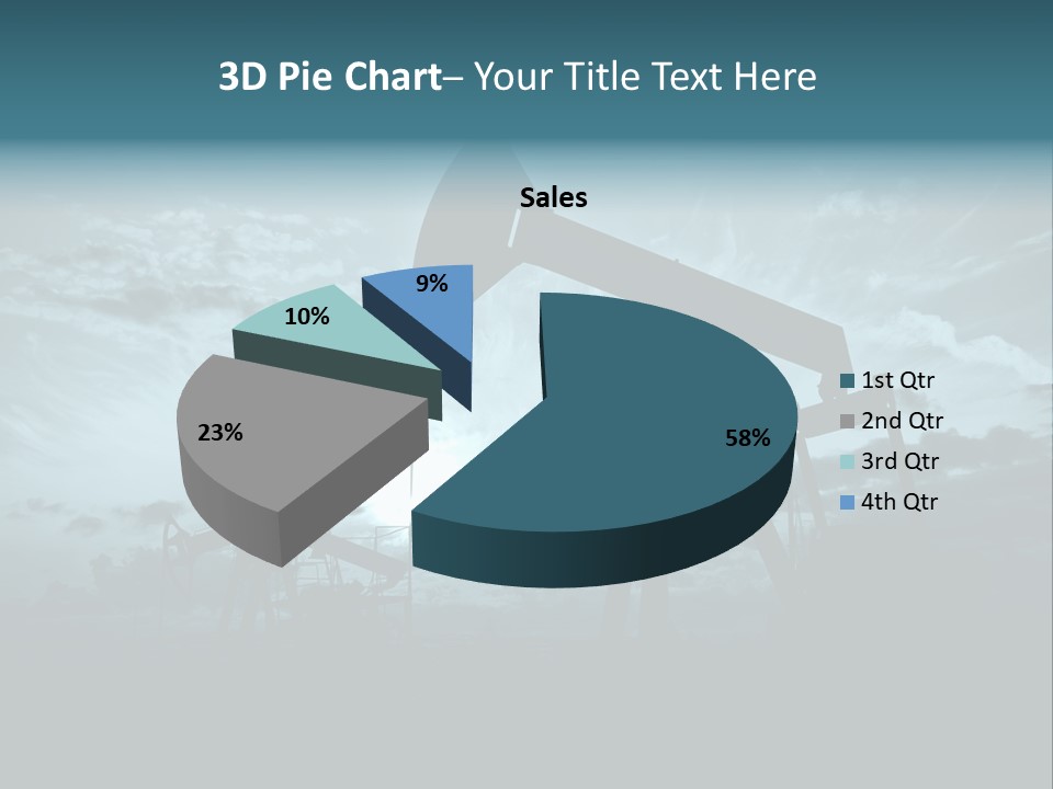 Environment Silhouette Energy PowerPoint Template