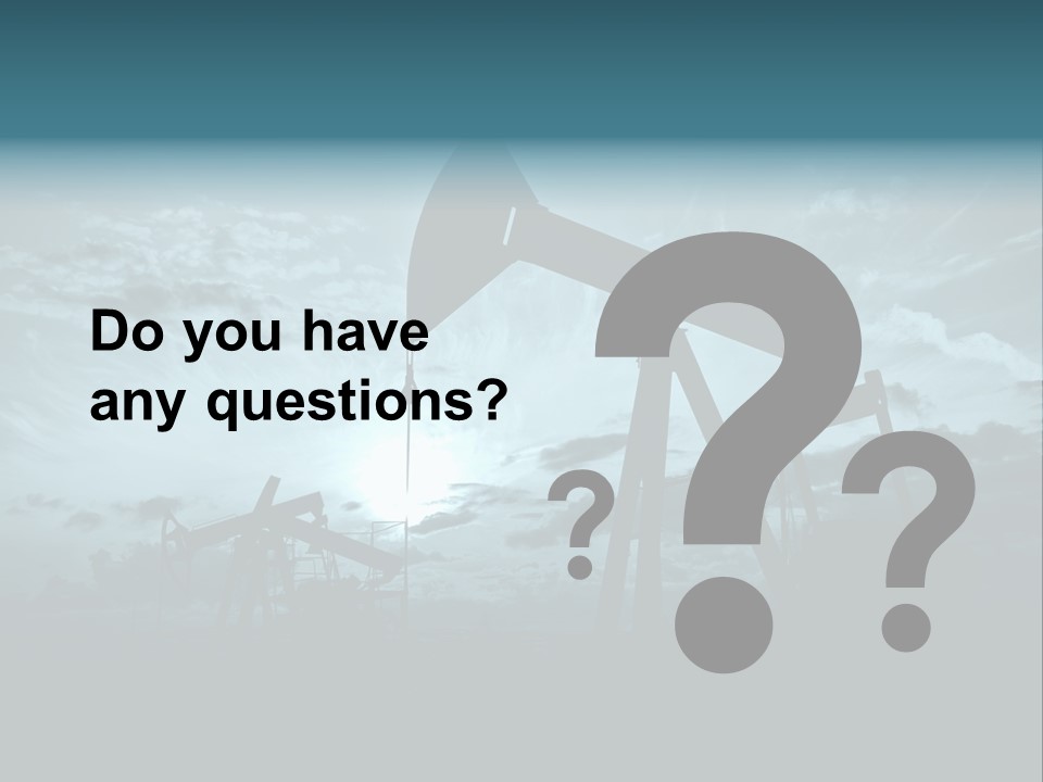 Environment Silhouette Energy PowerPoint Template