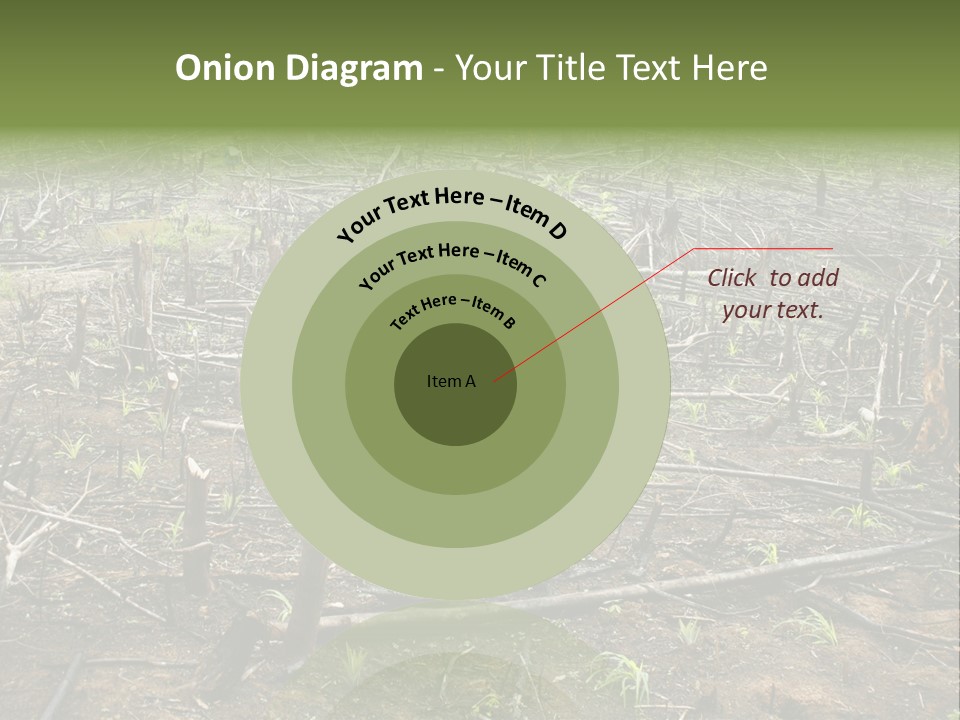 Corn Amazon Farm PowerPoint Template