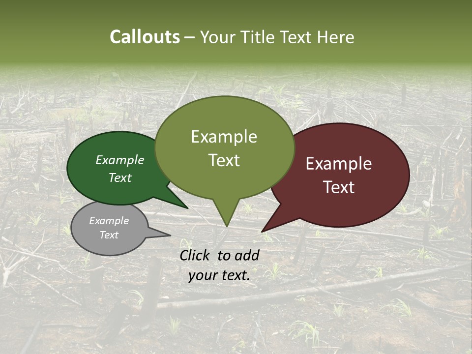 Corn Amazon Farm PowerPoint Template
