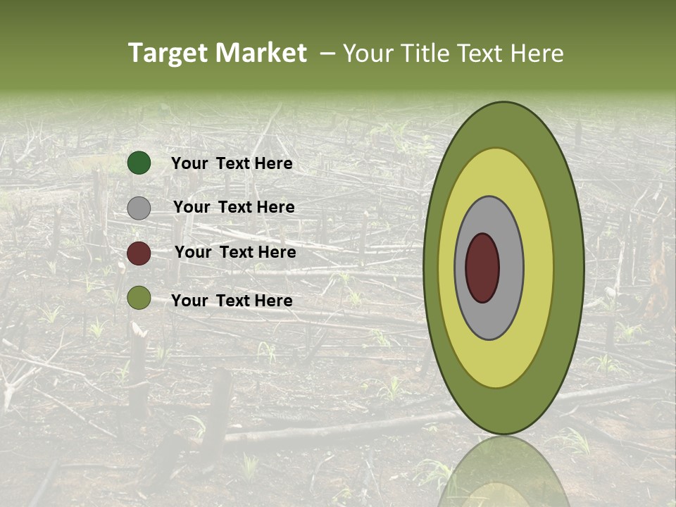 Corn Amazon Farm PowerPoint Template