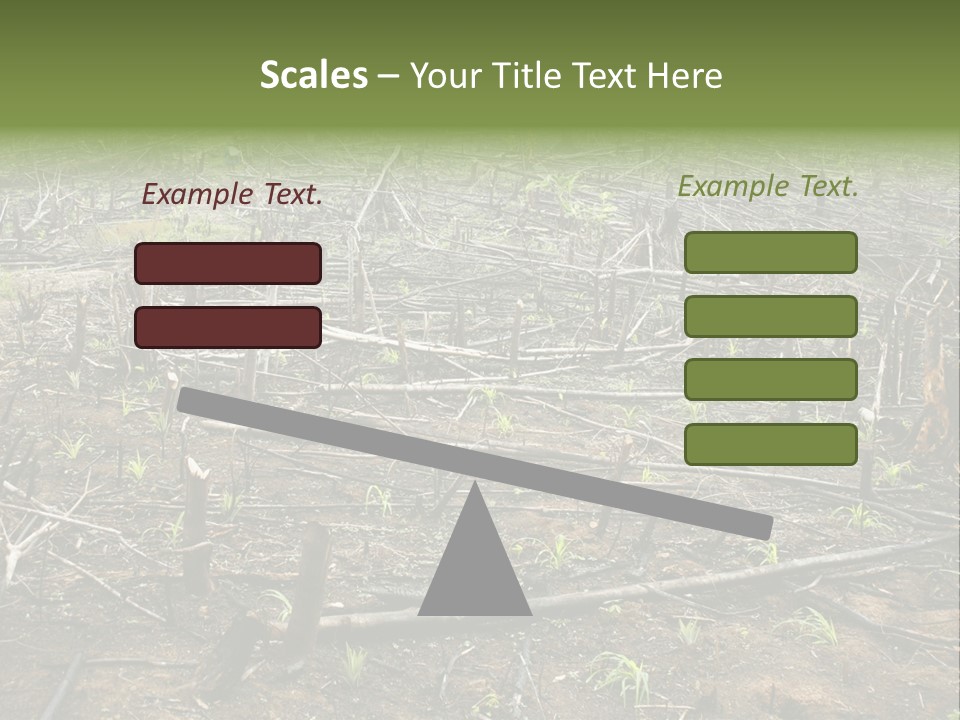 Corn Amazon Farm PowerPoint Template