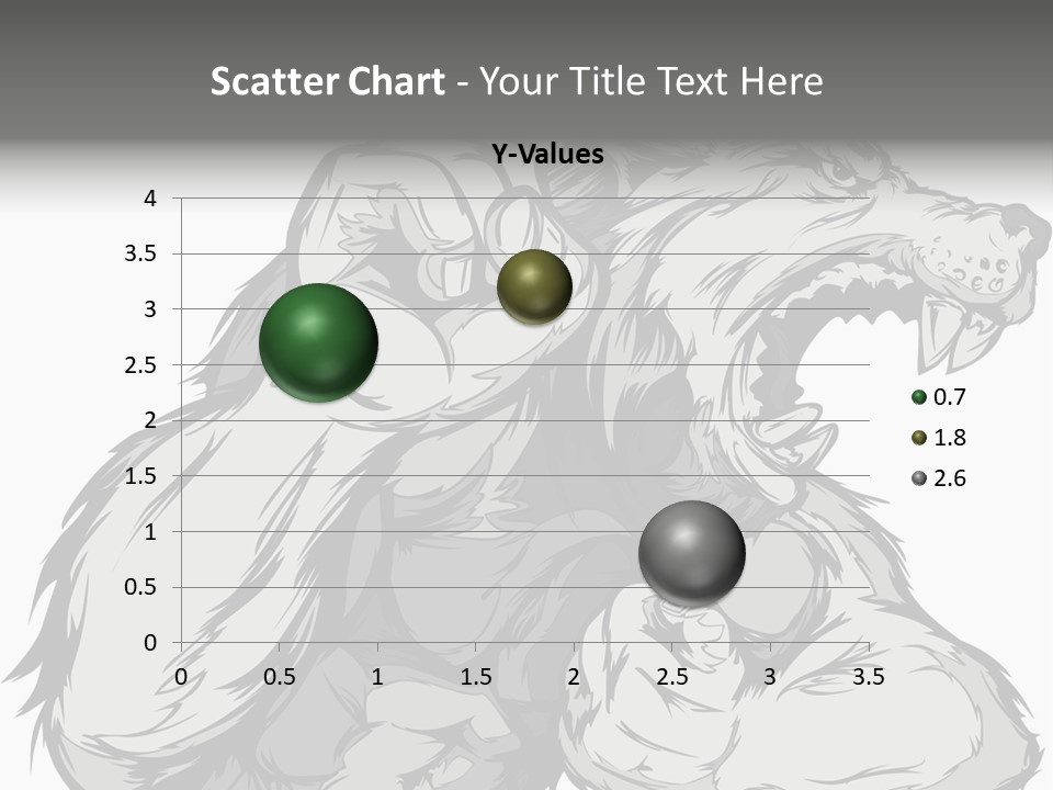 Vector Muscular Teeth PowerPoint Template