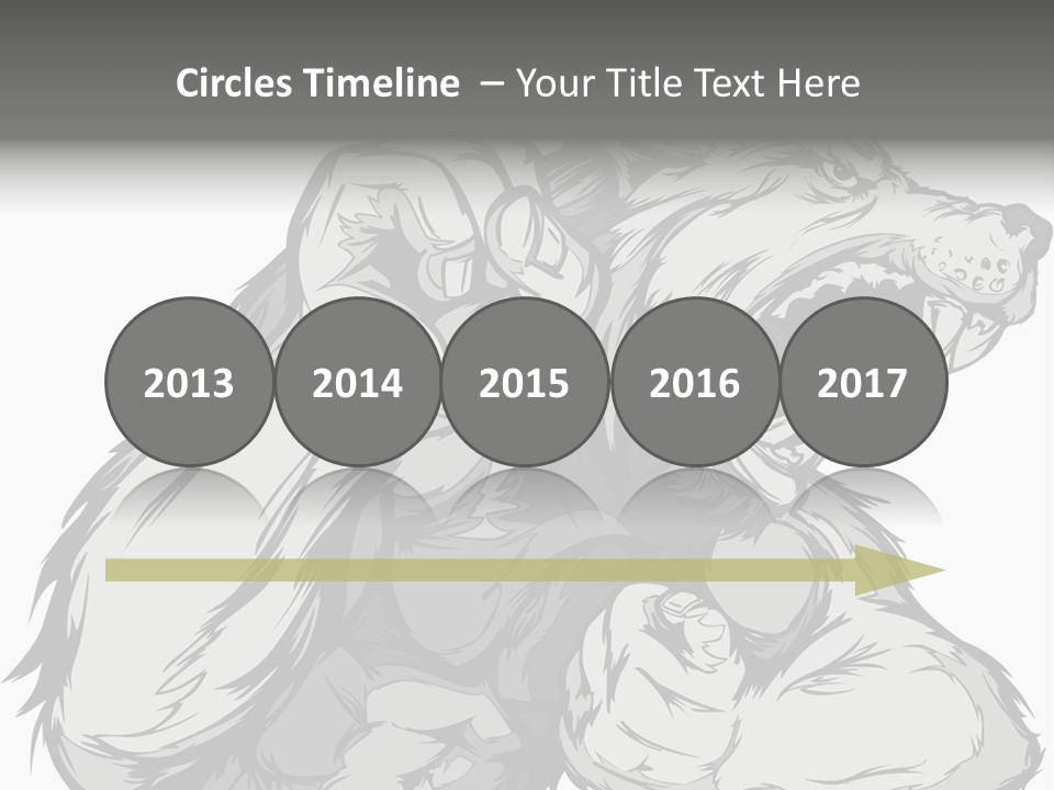 Vector Muscular Teeth PowerPoint Template