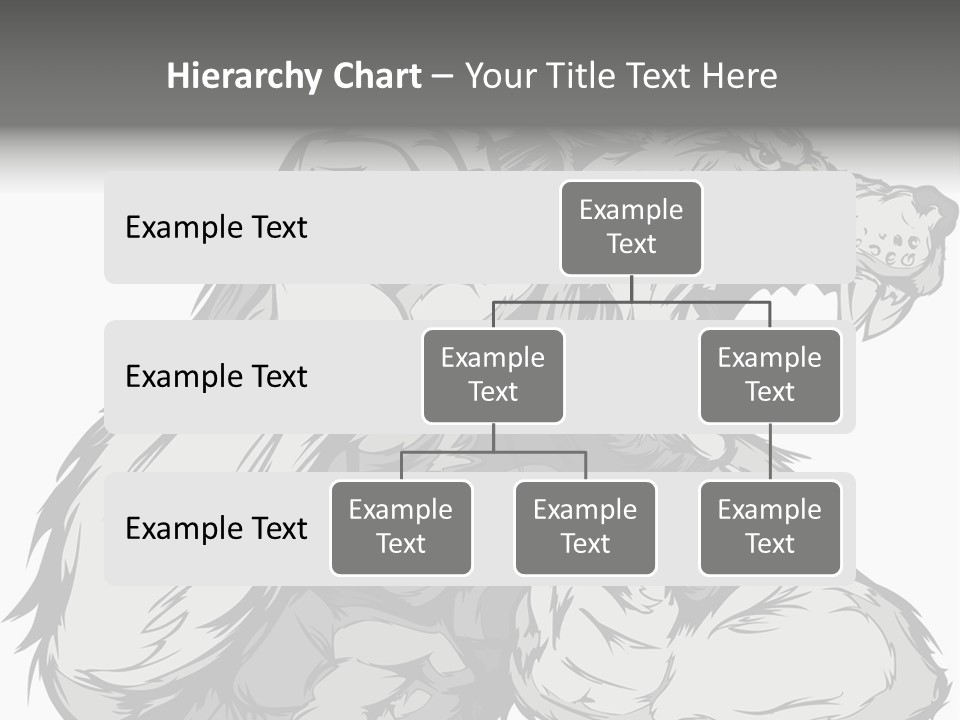Vector Muscular Teeth PowerPoint Template