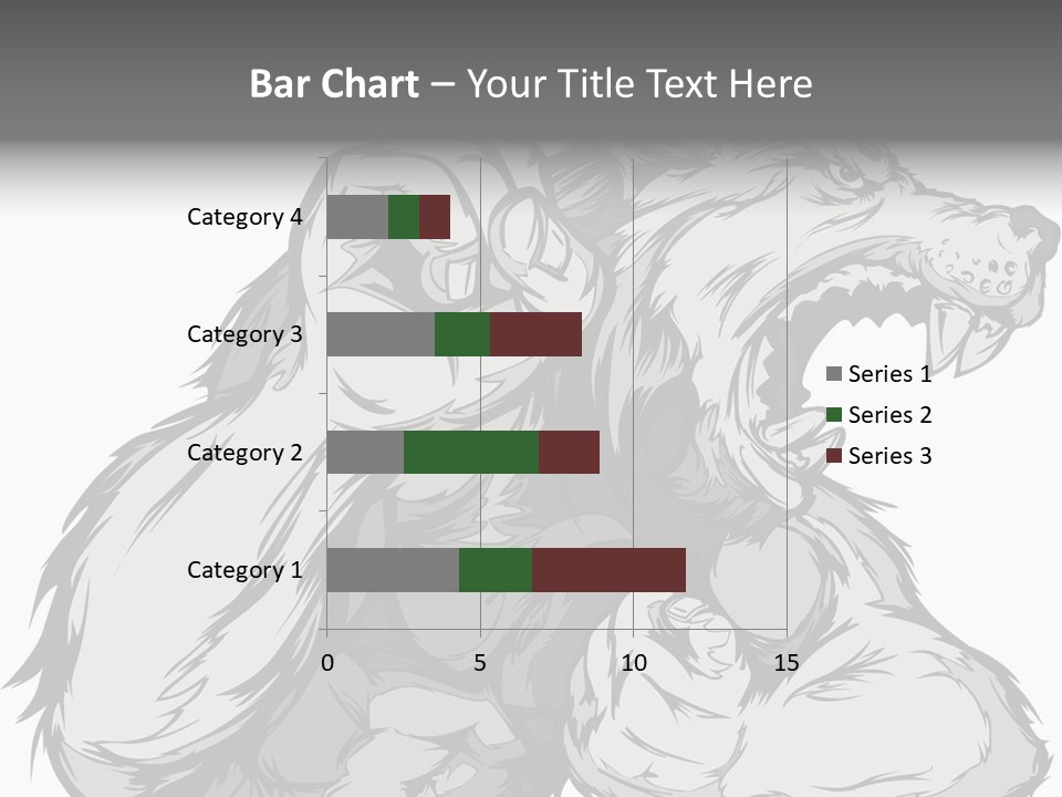 Vector Muscular Teeth PowerPoint Template