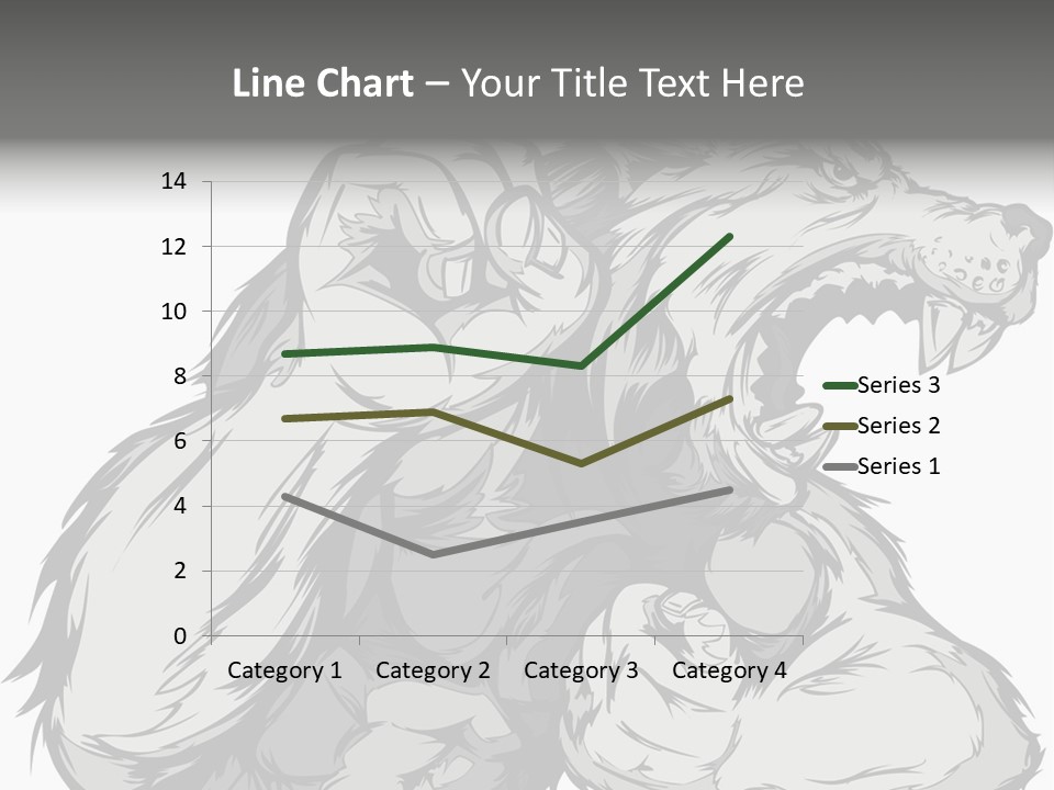 Vector Muscular Teeth PowerPoint Template
