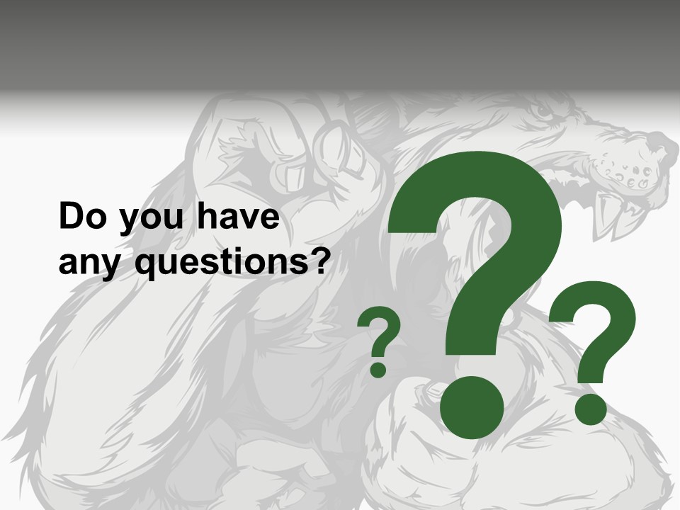 Vector Muscular Teeth PowerPoint Template