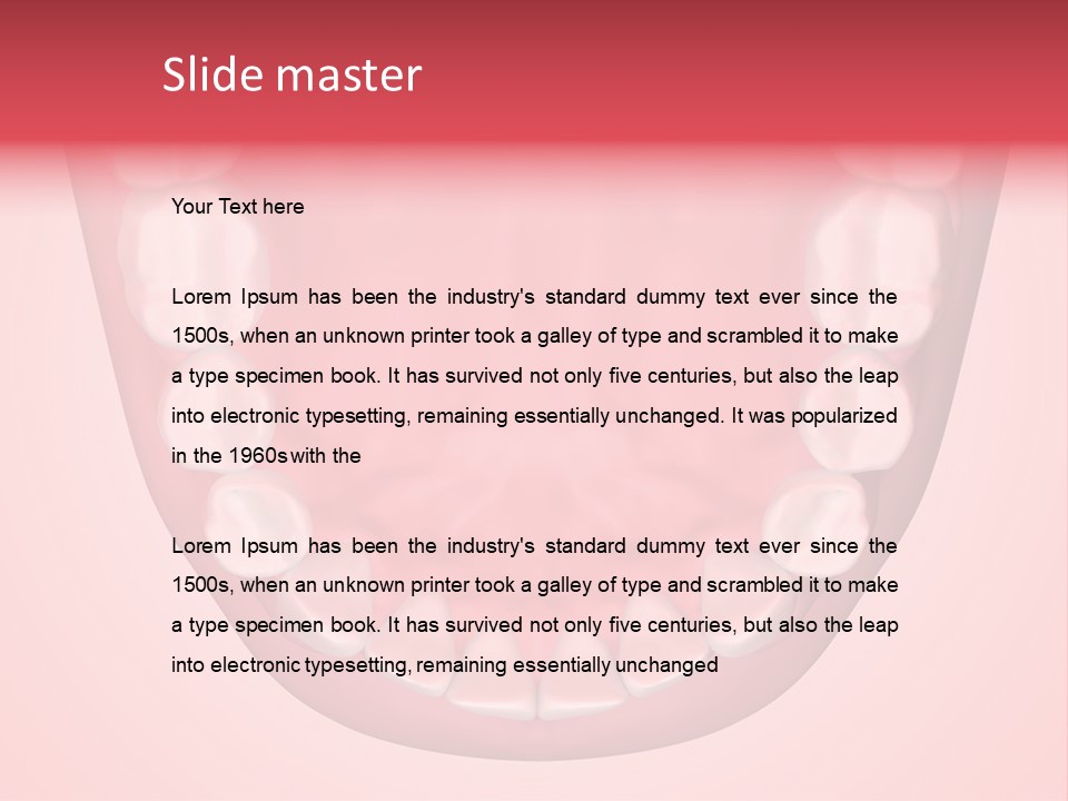 Weightloss Fit Care PowerPoint Template