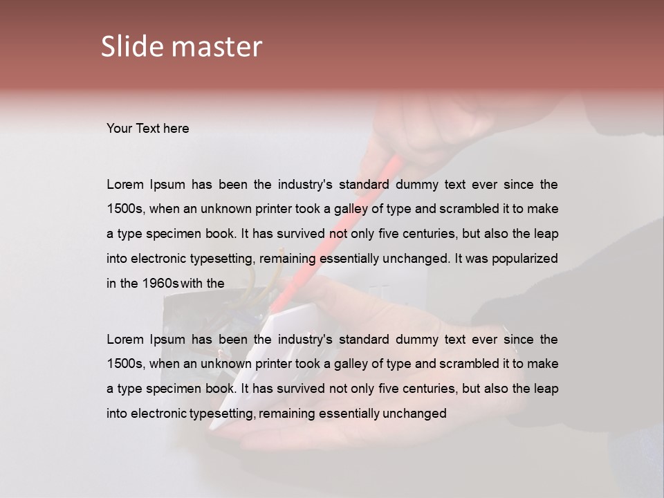 Care Waist Waistline PowerPoint Template