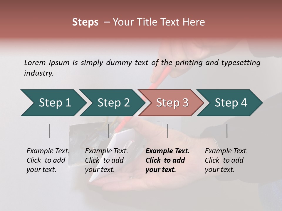 Care Waist Waistline PowerPoint Template