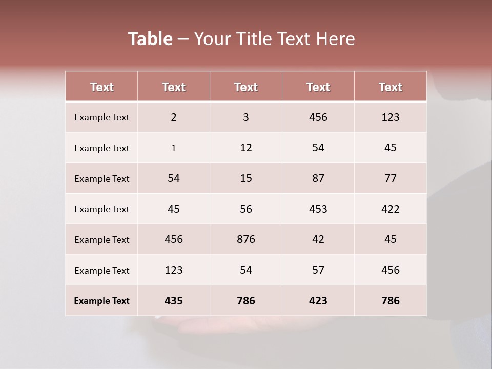 Care Waist Waistline PowerPoint Template
