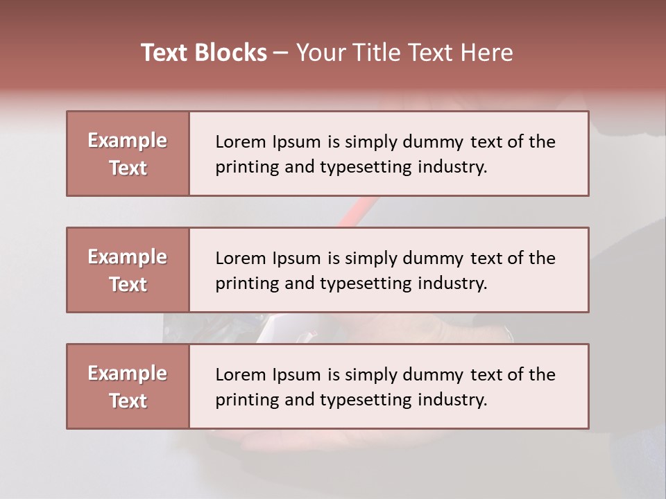 Care Waist Waistline PowerPoint Template
