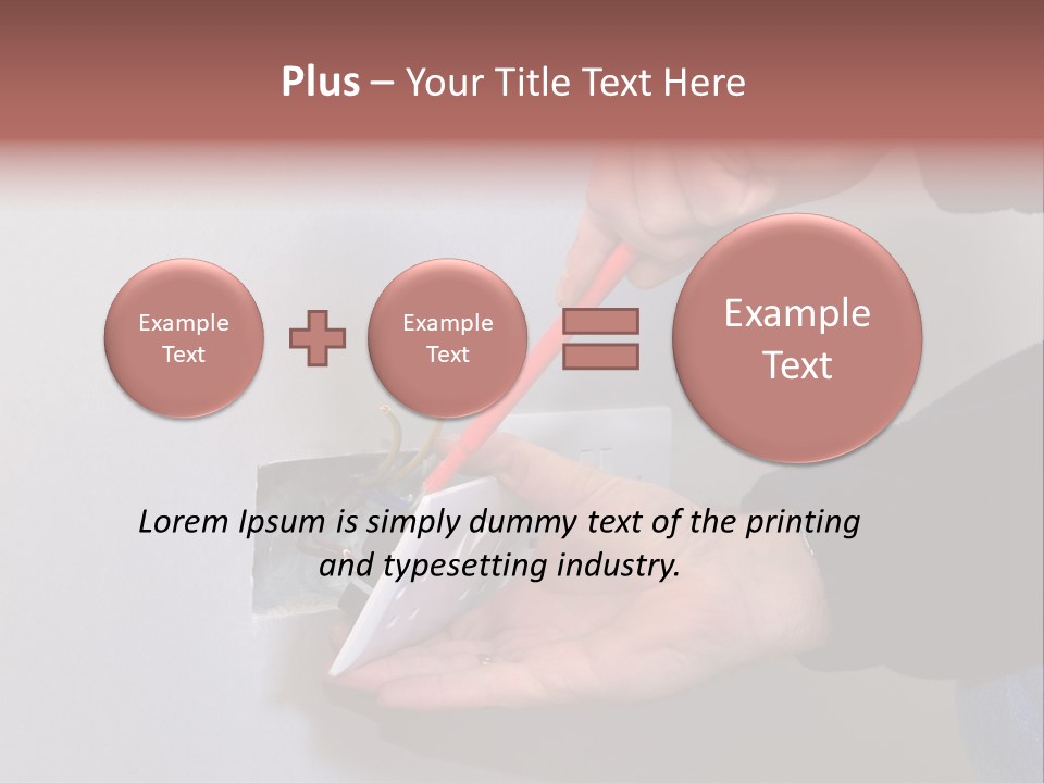 Care Waist Waistline PowerPoint Template