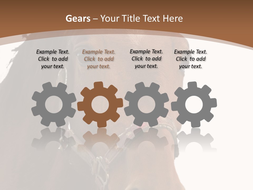 Model Girl Thin PowerPoint Template