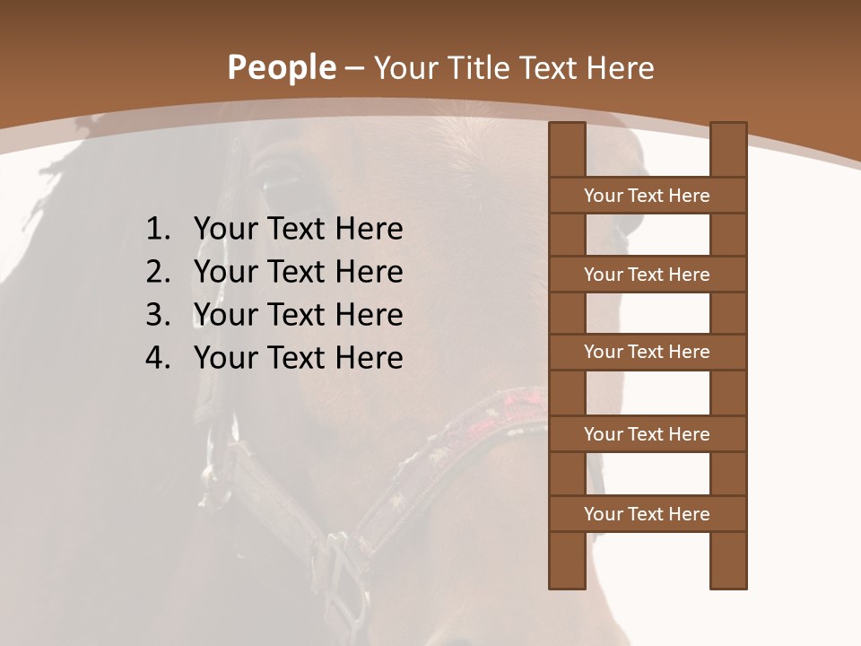 Model Girl Thin PowerPoint Template