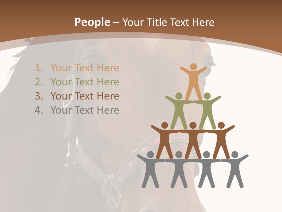 Model Girl Thin PowerPoint Template