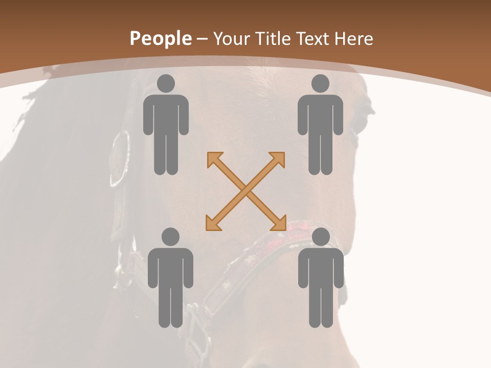 Model Girl Thin PowerPoint Template