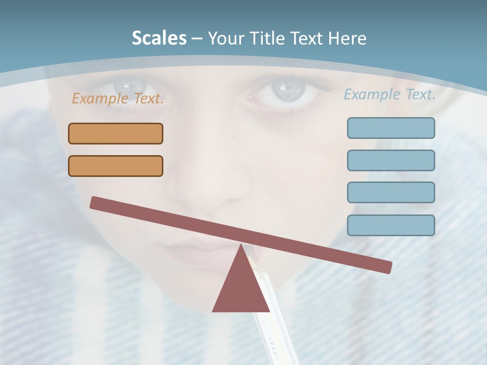 Background Weightloss Perfect PowerPoint Template