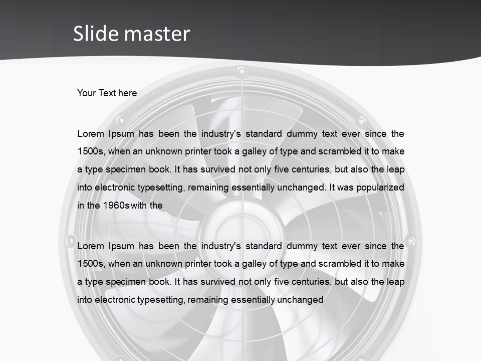 Lady Person Isolated PowerPoint Template