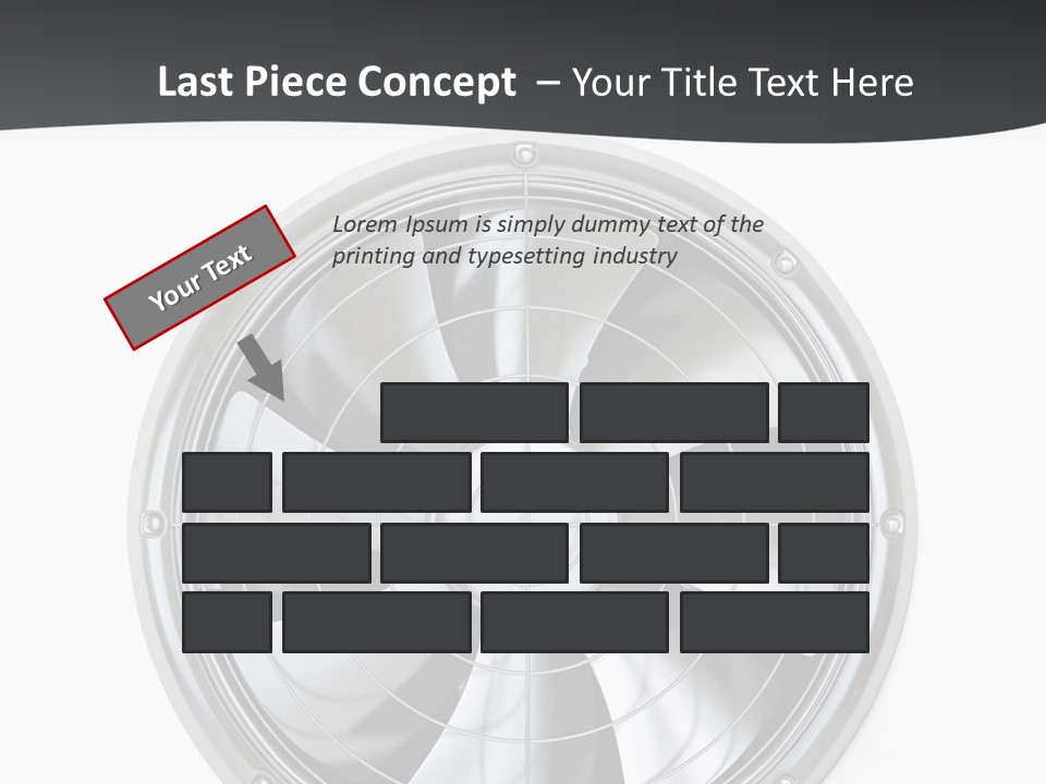 Lady Person Isolated PowerPoint Template