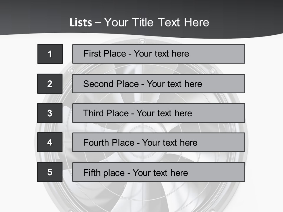 Lady Person Isolated PowerPoint Template