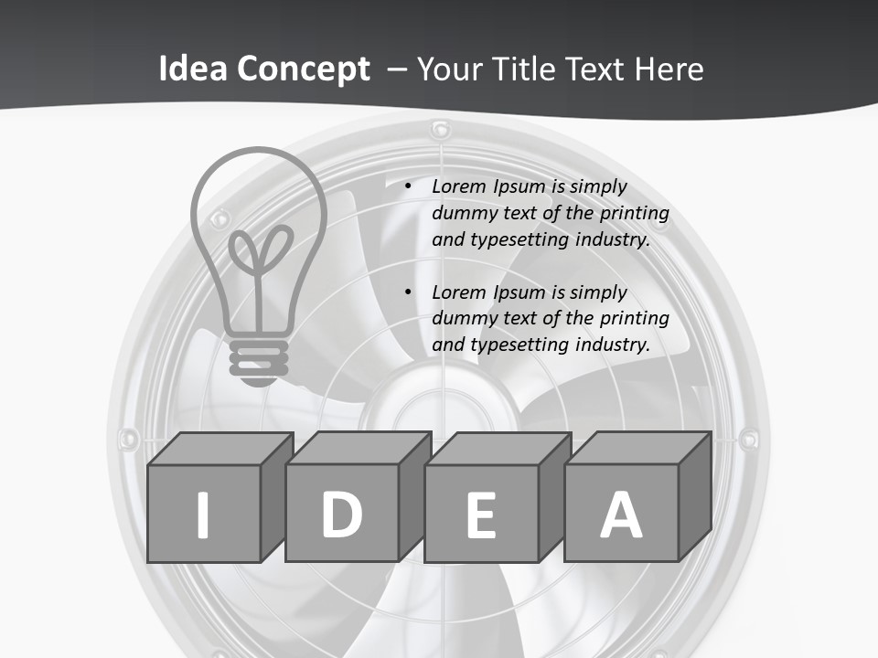 Lady Person Isolated PowerPoint Template