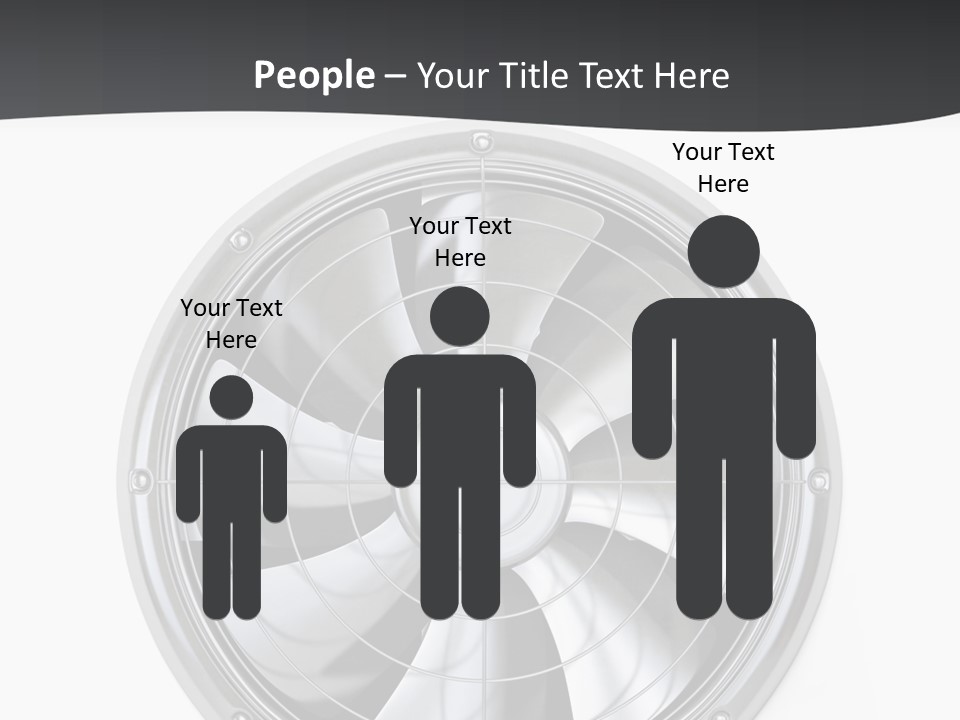 Lady Person Isolated PowerPoint Template