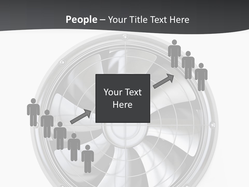 Lady Person Isolated PowerPoint Template