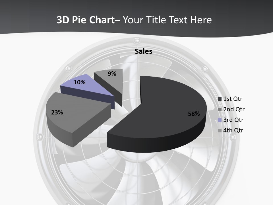 Lady Person Isolated PowerPoint Template