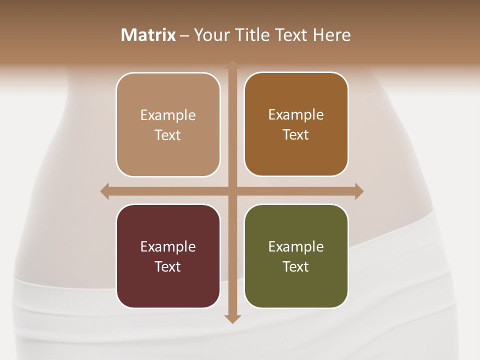 Perfect Cellulite Waist PowerPoint Template