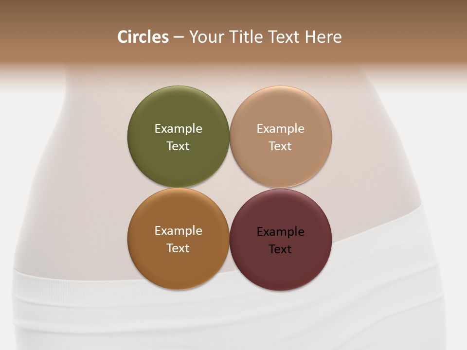 Perfect Cellulite Waist PowerPoint Template