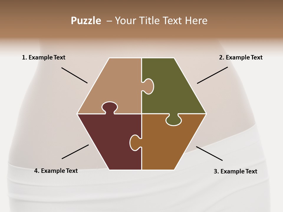 Perfect Cellulite Waist PowerPoint Template