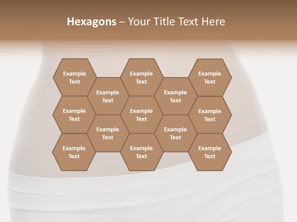 Perfect Cellulite Waist PowerPoint Template