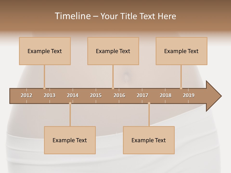 Perfect Cellulite Waist PowerPoint Template