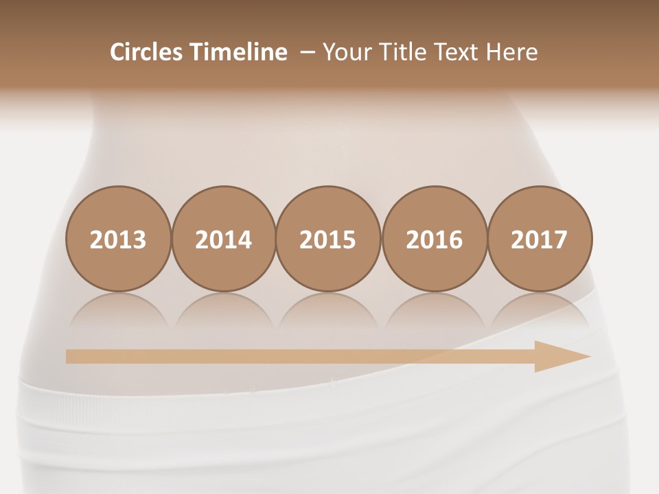 Perfect Cellulite Waist PowerPoint Template