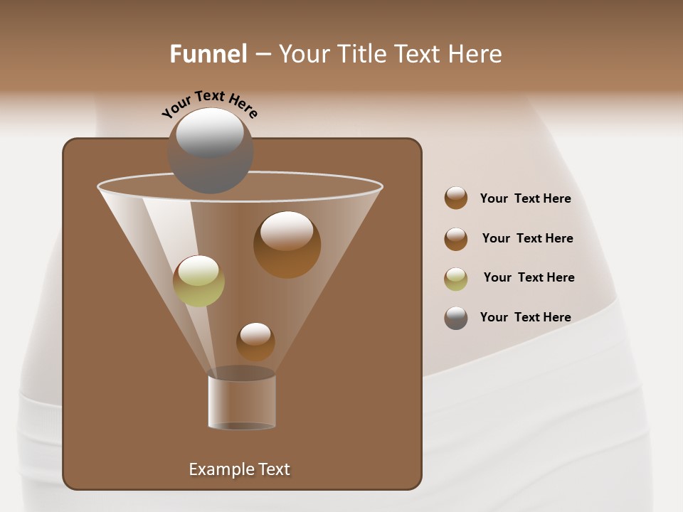 Perfect Cellulite Waist PowerPoint Template