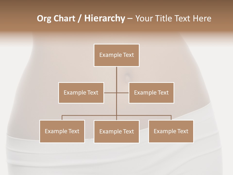 Perfect Cellulite Waist PowerPoint Template
