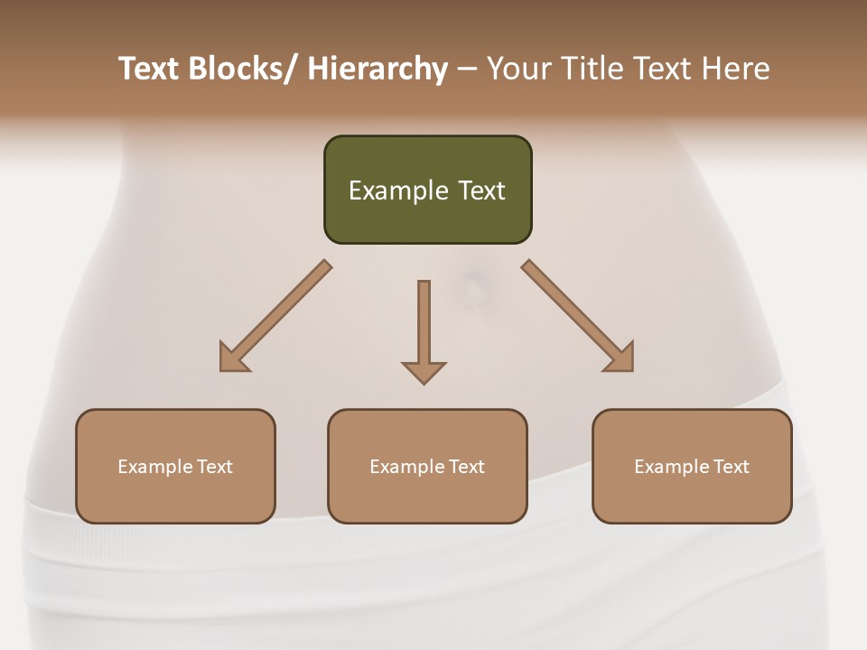 Perfect Cellulite Waist PowerPoint Template