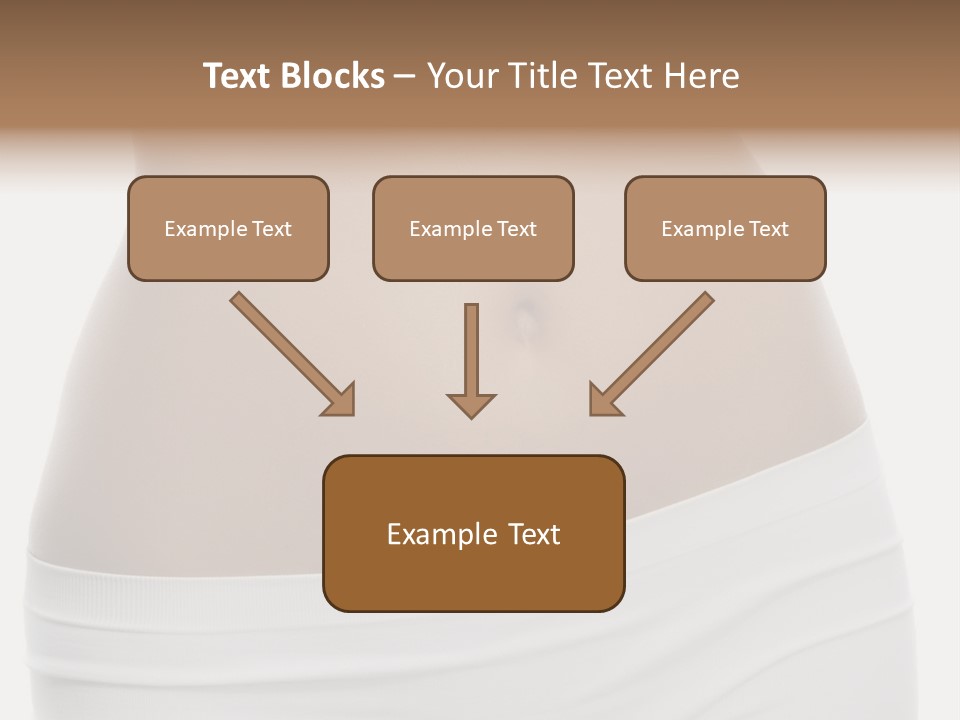 Perfect Cellulite Waist PowerPoint Template