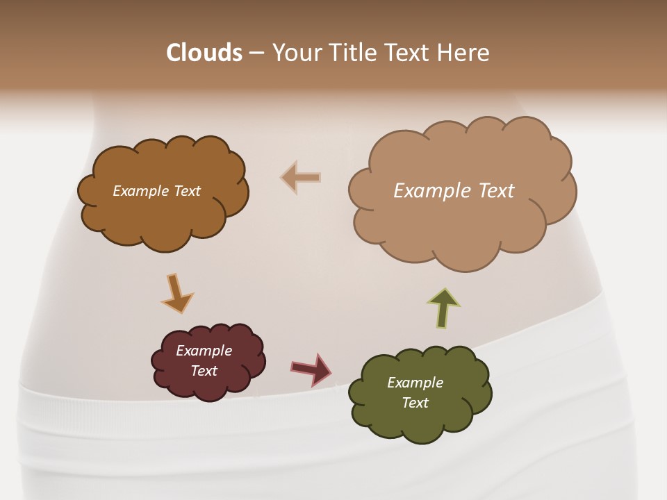 Perfect Cellulite Waist PowerPoint Template