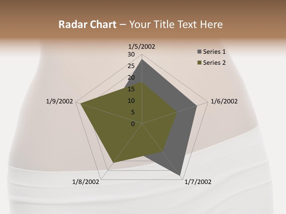 Perfect Cellulite Waist PowerPoint Template