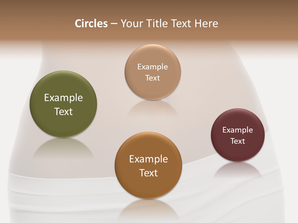 Perfect Cellulite Waist PowerPoint Template