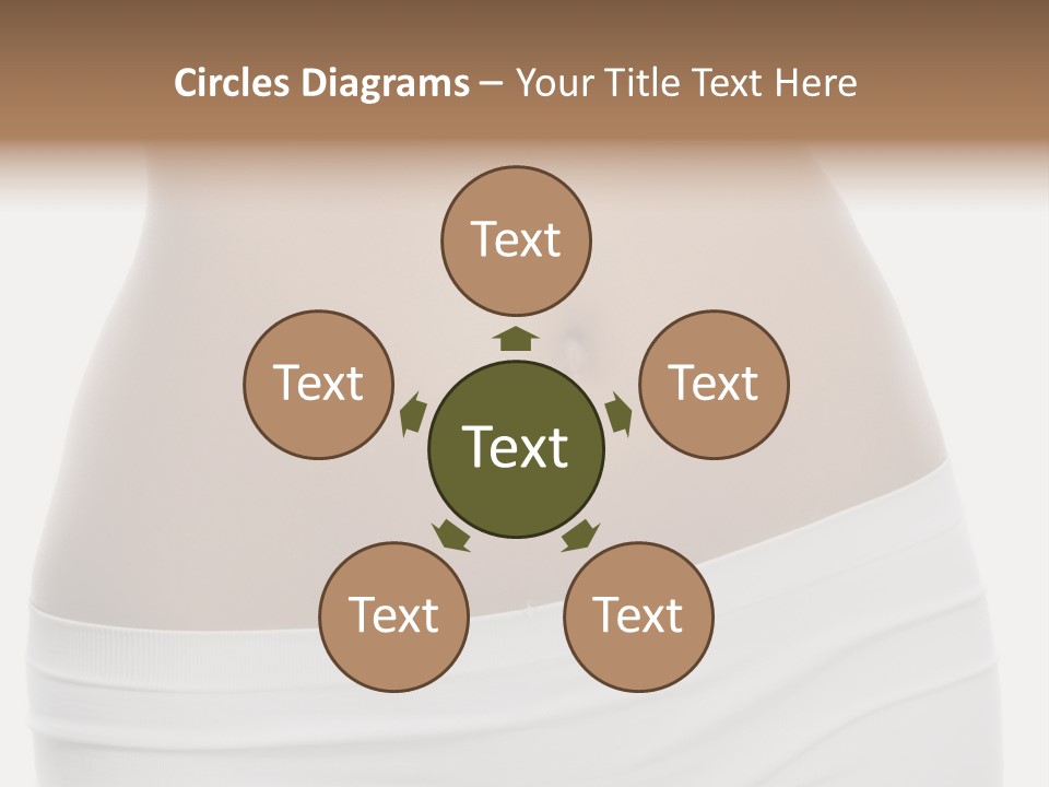 Perfect Cellulite Waist PowerPoint Template